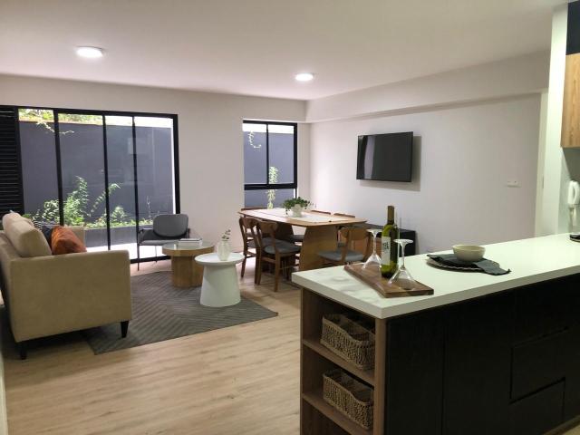 Departamento 3 dorm con terraza en primer piso Estreno