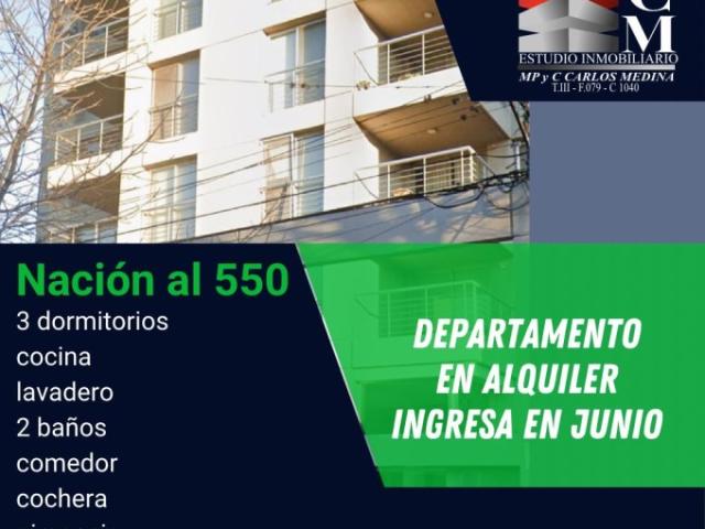 Departamento 3 dormitorios