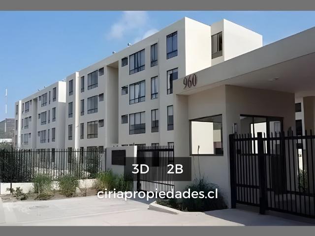Departamento 3D/2B en Condominio Los Libertadores Quillota