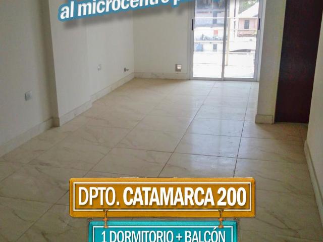 Departamento 1 dormitorio con balc?n en Catamarca 200