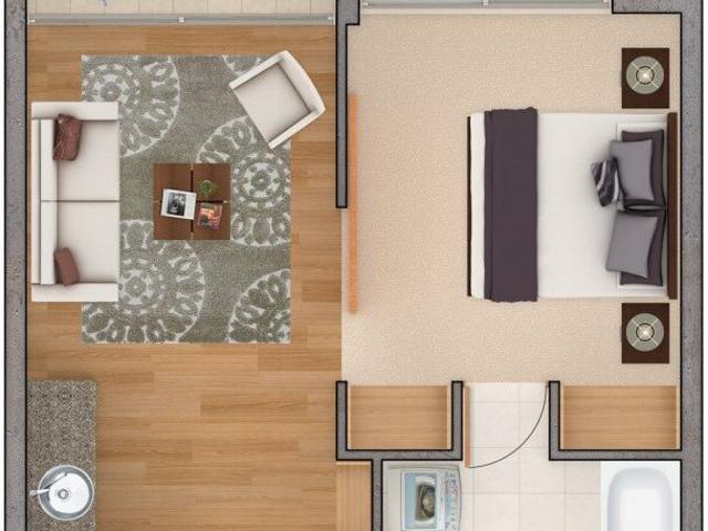 Departamento 1 dormitorio, Plaza Vespucio