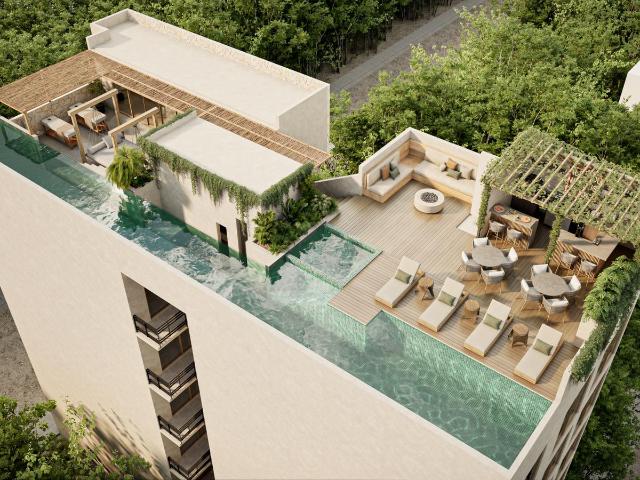 DEPARTAMENTO 1 RECAMARA/ PREVENTA/ 8 MINUTOS DEL MAR/ AMOBLADO/ SPA/GYM