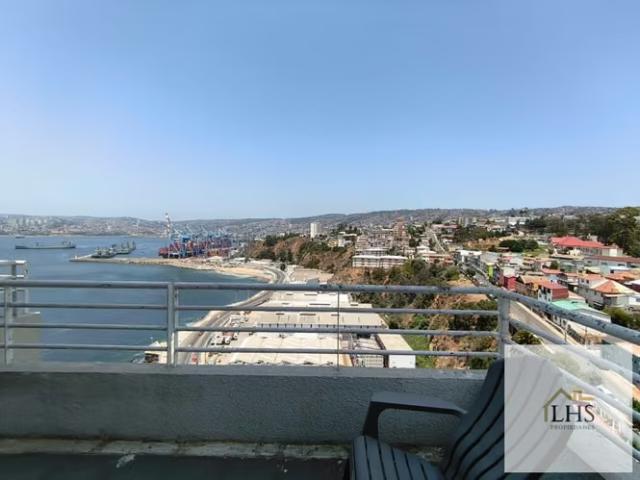 Departamento 1D/1B con hermosa vista | 1 dormitorios por 113000. 00 en Valparaíso