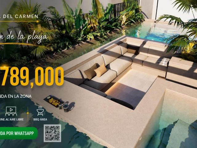 Departamento en preventa Playa del Carmen 2 habitaciones a 10 minutos de la playa