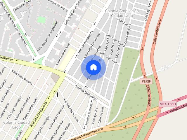 Departamento 2 recámaras en segundo piso, Ampliación Ciudad Lago – $7,500