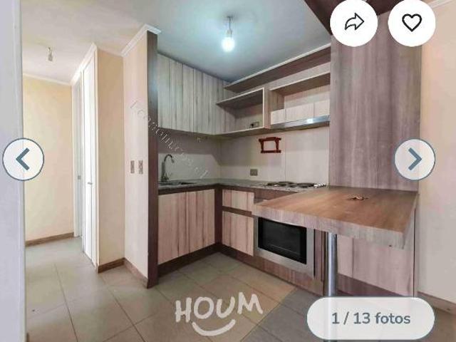 Departamento 2d / independencia / metro chacabuco