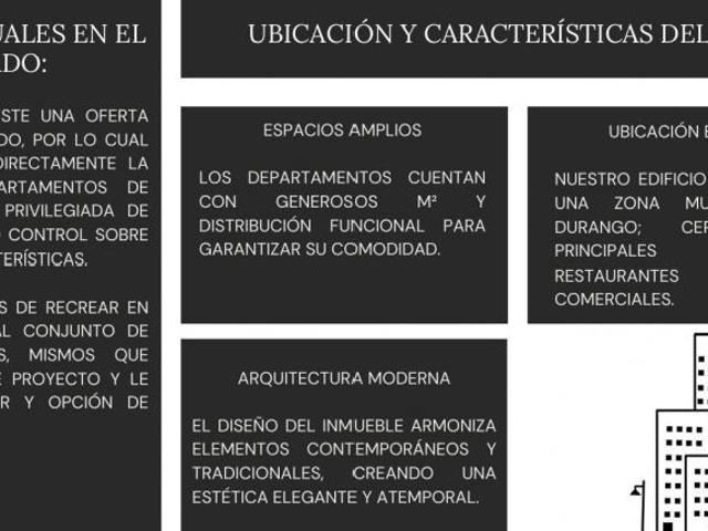 Departamento con acabados de lujo, en una excelente ubicación y con alto nivel de confort