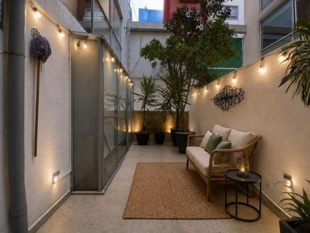 Departamento con Balcón y Terraza en Col. Nápoles