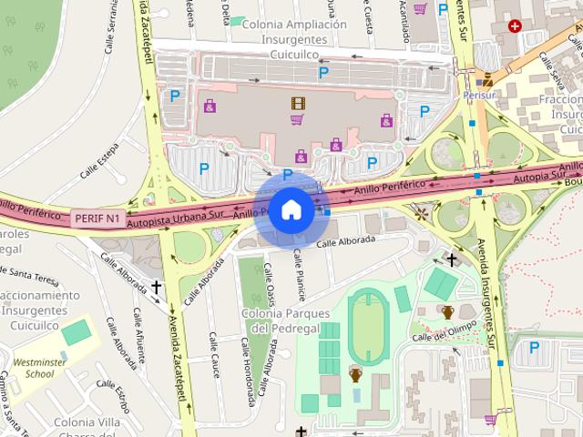 Departamento con balcón en Torre Cúspide, enfrente de Perisur