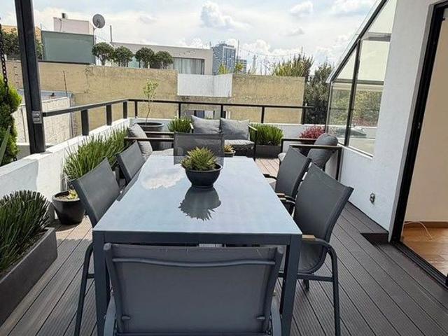 DEPARTAMENTO CON ROOF PRIVADO EN VENTA / RENTA EN CONDESA