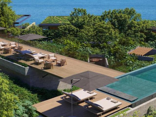 Departamento con terraza rodeada de reserva natural, en venta, Playa Órgano, Huatulco