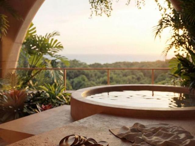 Departamento con vista al océano, alberca y terraza privada, en venta