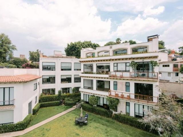Departamento con vista al jardín en San Agustín Tetelpan