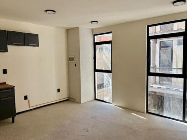 Departamento con 2 recamaras 1 baño 2 balcones 1 auto elevador Roof Garden común
