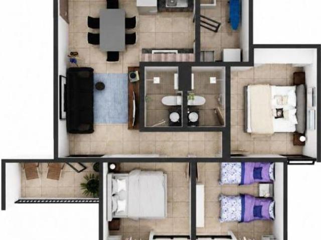 Departamento con 3 recámaras en venta en Guadalajara
