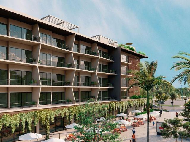 Departamento a 3 minutos de la playa, techos alltos, alberca infinity, spa, gimn