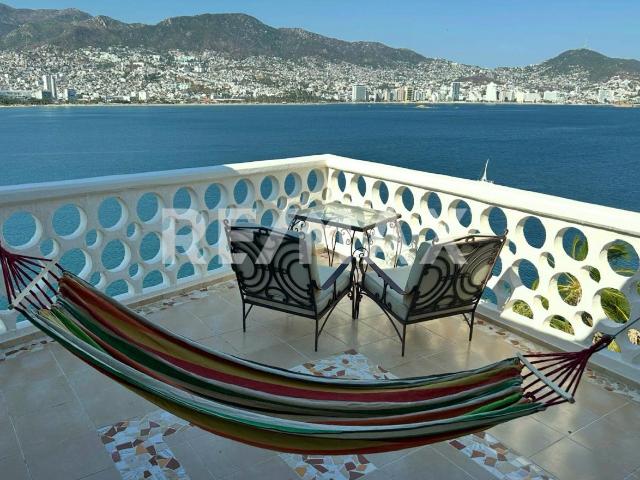 Departamento Amueblado con Vista al Mar en Renta – Fracc. Las Playas, Acapulco