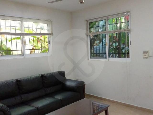 Departamento Amueblado con Internet y Jard?n Com?n | 60m2 | 1 rec?mara | 1 Estacionamiento