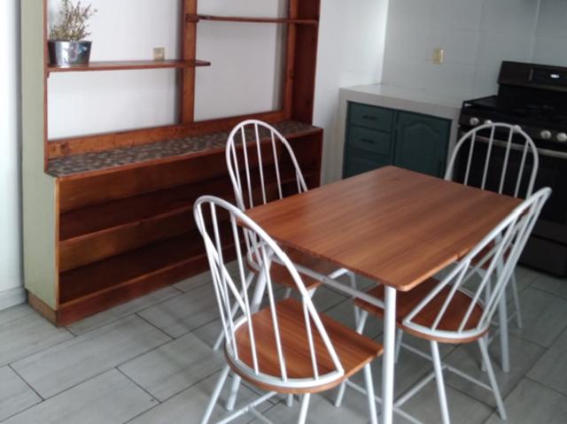 Departamento amueblado de una planta en renta