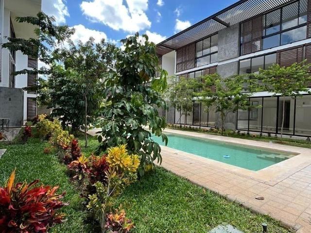 Departamento amueblado de una recámara cerca del Yucatán Country club