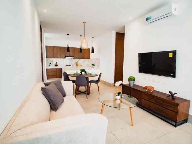 Departamento amueblado, en complejo con amenidades, cerca de La Isla