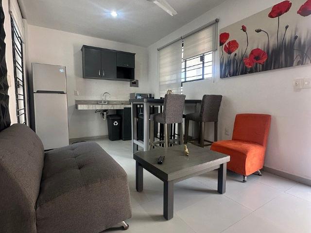 Departamento amueblado en planta baja en Campeche