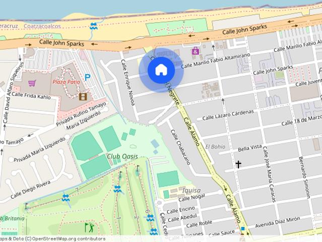 Departamento Amueblado en Playa de Oro Coatzacoalcos