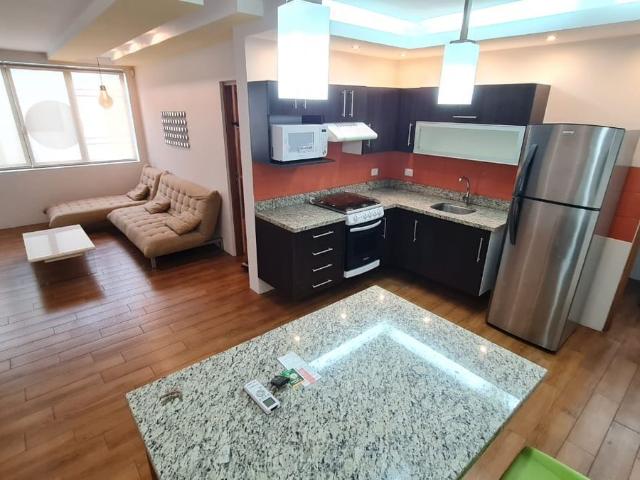 DEPARTAMENTO AMUEBLADO, EN RENTA. MALIBRAN. CARMEN, CAMPECHE
