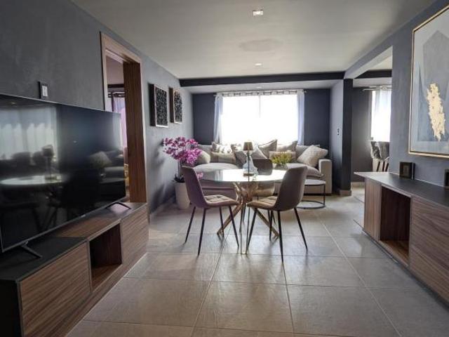 DEPARTAMENTO AMUEBLADO EN RENTA O VENTA EN SAN MATEO, SALIDA RÁPIDA A CDMX