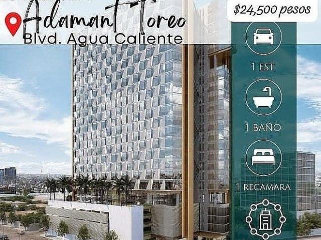 ‼️Departamento AMUEBLADO en Renta Adamant Toreo Tijuana ‼️