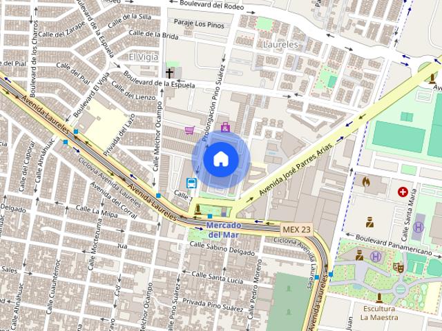 Departamento Amueblado en Renta – Coordenada Central, Zapopan