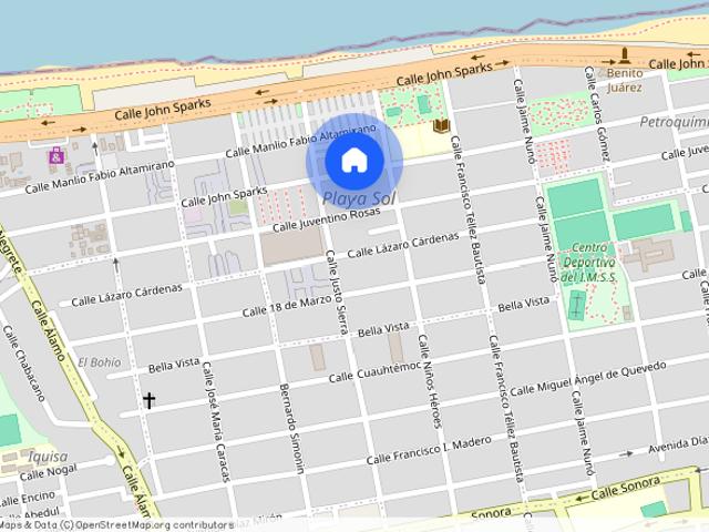 Departamento Amueblado en Renta, en Malecón Costero, Fracc. Paraíso