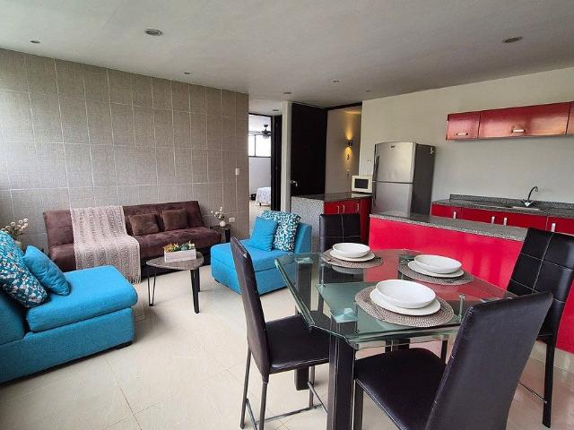 DEPARTAMENTO AMUEBLADO EN RENTA EN MONTES DE AMÉ, MÉRIDA