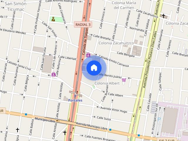 Departamento Amueblado en Renta en Nápoles, Benito Juárez CR 26 1216