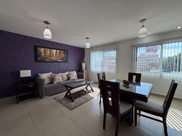 Departamento Amueblado en Renta en Av Cuahutemoc con servicios incluidos