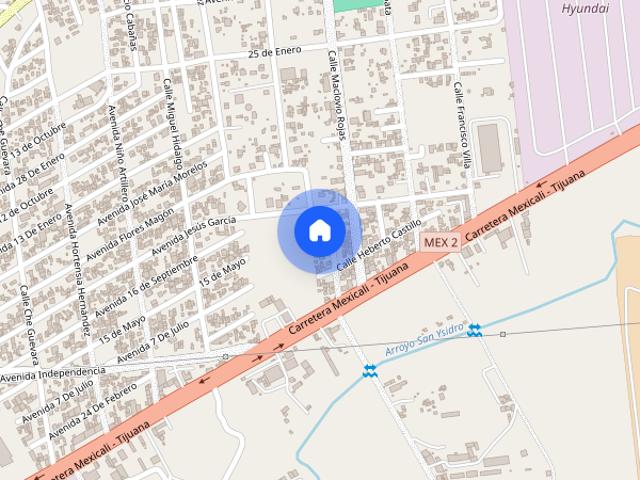 Departamento Amueblado en Renta en El Florido Tijuana