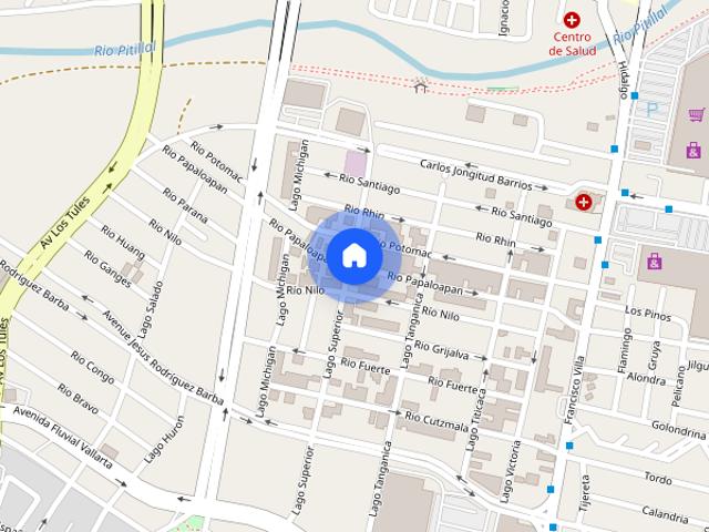 Departamento amueblado en renta en Fluvial Vallarta, 2 recamaras + alberca