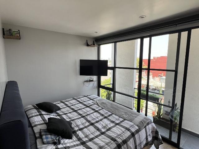 Departamento Amueblado en Renta en la Col. Alamos con Roof Garden Privado