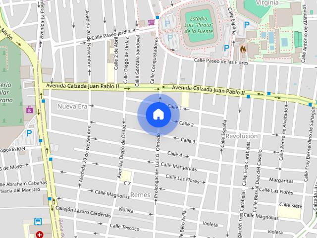 Departamento Amueblado en Renta en Planta Baja, Zona de estadios