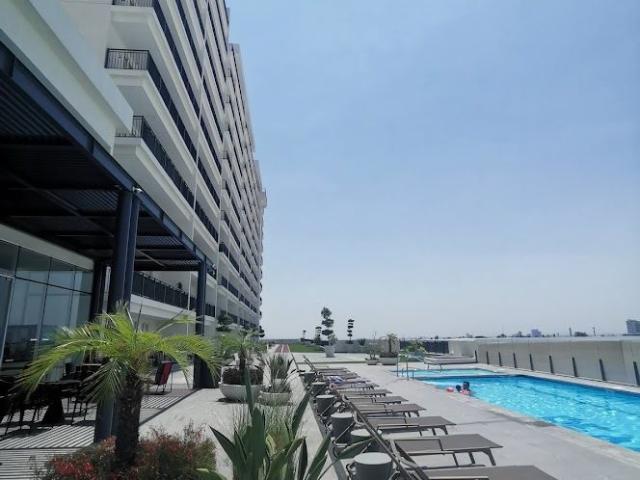departamento amueblado en renta en real view towers