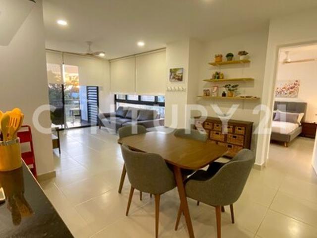 Departamento amueblado en renta en Torre Diamante, Bambú Residencial
