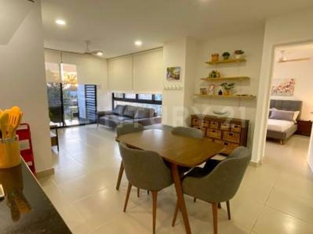 Departamento amueblado en renta en Torre Diamante, Bambú Residencial