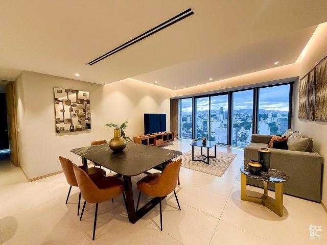 departamento amueblado en renta | lópez mateos, 2 recámaras
