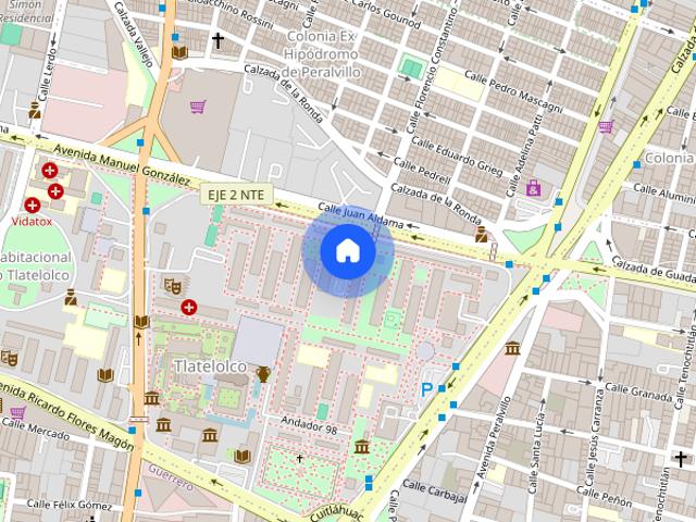Departamento amueblado en renta Tlatelolco