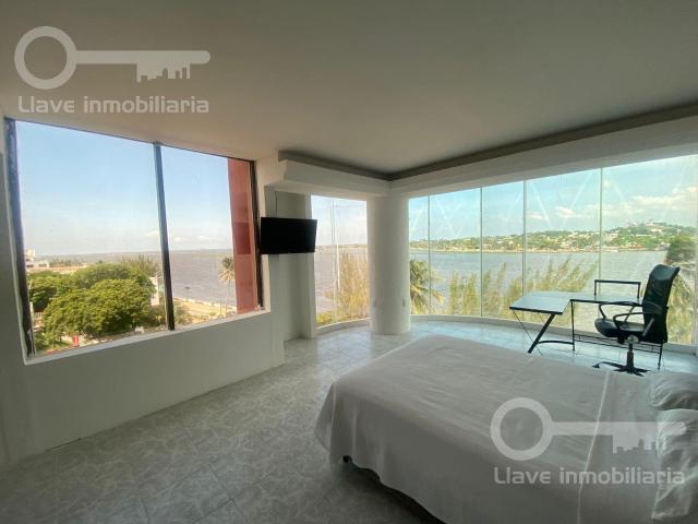 Departamento amueblado en renta ubicado en Colegio Militar, entre Llave y Zamora, Col. Centro, Coatzacoalcos, Veracruz