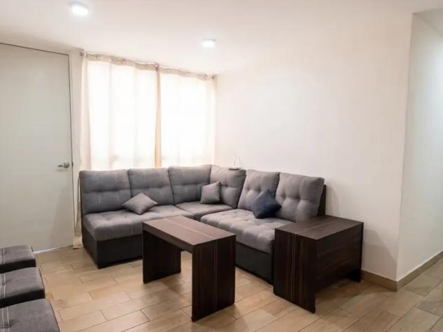 Departamento Amueblado y Moderno muy cerca de metro Pantitlán