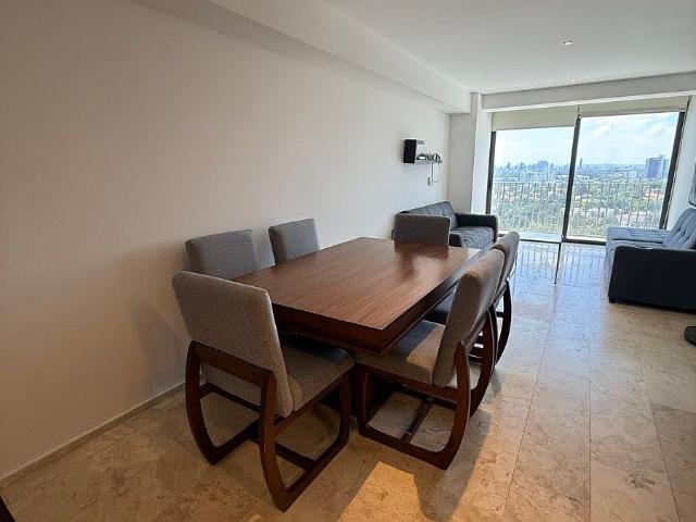 Departamento amueblado en renta Torre Zentral