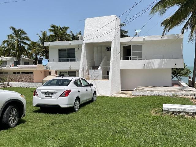 departamento amuebladoen renta en campeche, san lorenzo a la orilla de la playa