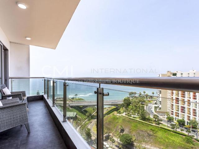 Departamento amoblado 3 dormitorios Malecón 28 de Julio Miraflores