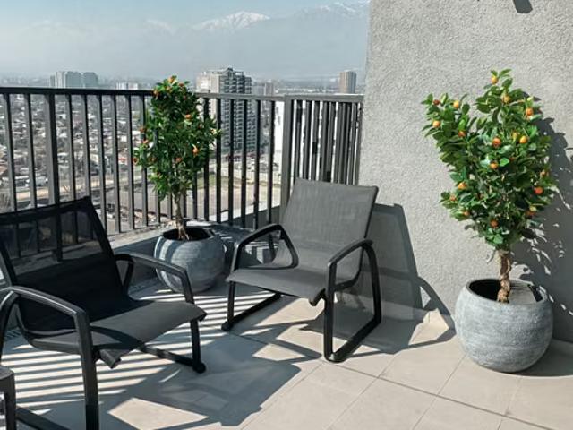 Departamento amoblado 1D + 1B + Estacionamiento | La Florida – Metro Mirador | 1 dormitorios por 3250.00 en La Florida